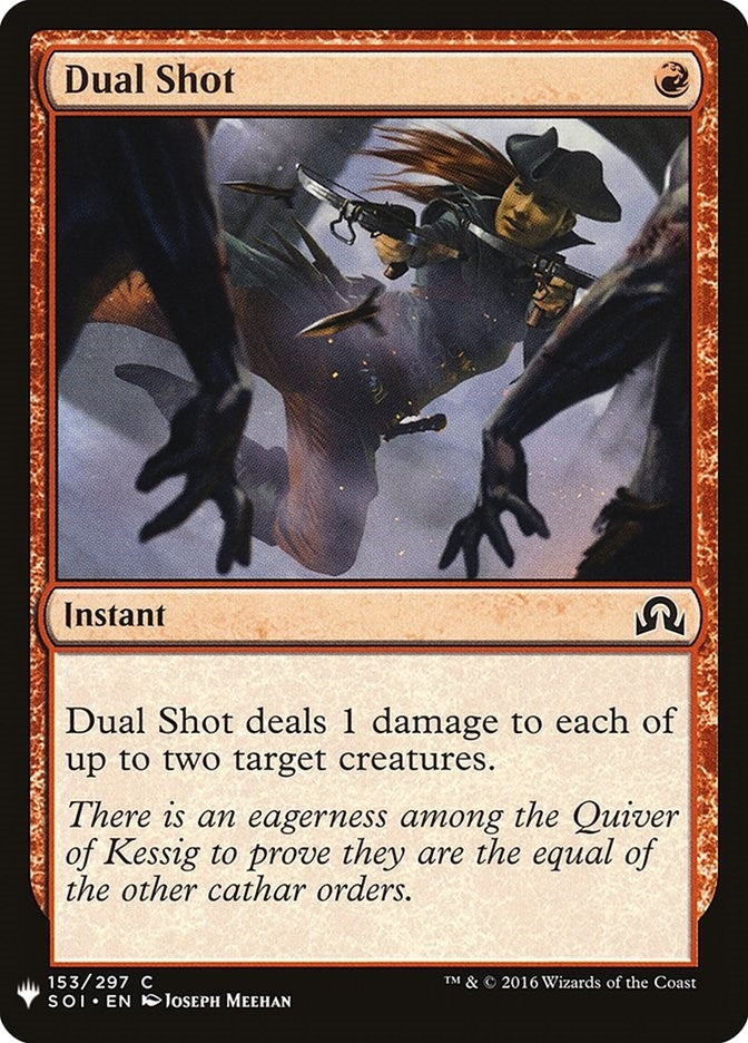Image for Dual Shot (153) (The List Reprints) - Magic: The Gathering