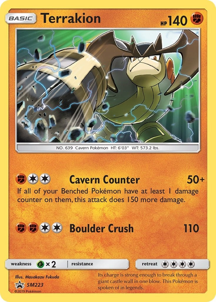 Image for Terrakion - SM223 (SM223) (SMP) - Pokemon