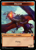 Image for Dragon // Dinosaur Double-Sided Token (2 // 3) (Magic Game Night 2019) - Magic: The Gathering