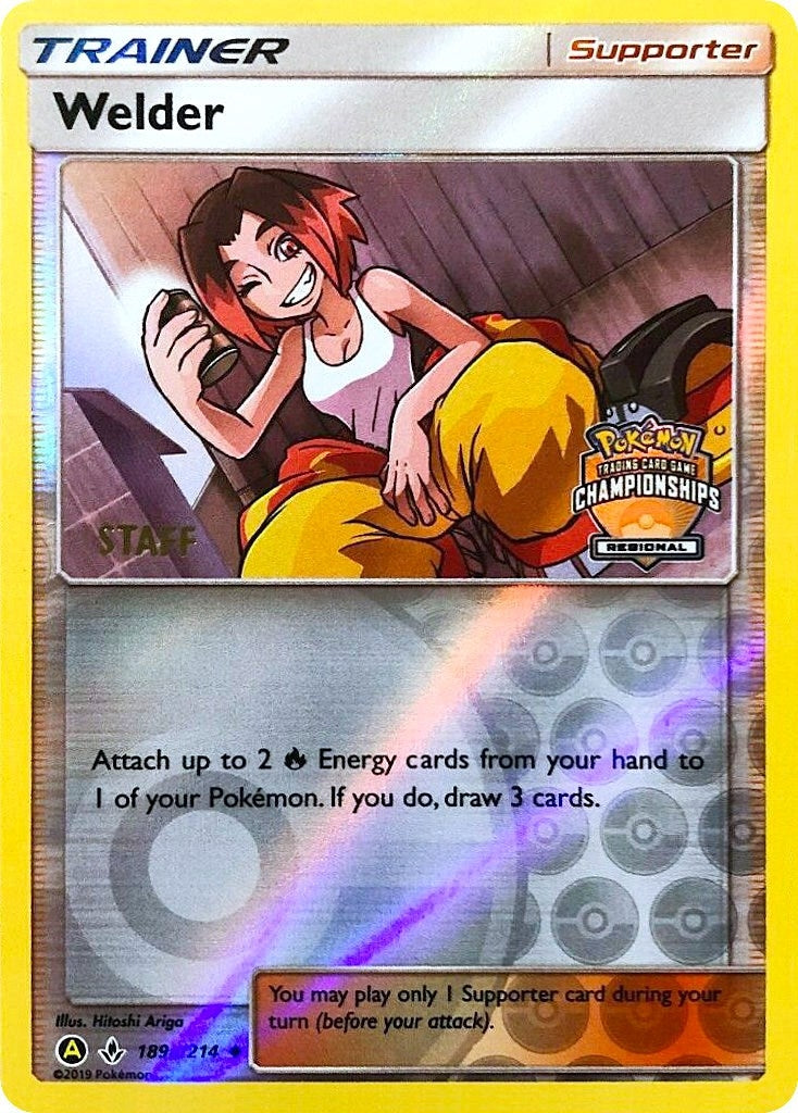 Image for Welder - 189a/214 (Regional Championships) [Staff] (189a/214) (PR) - Pokemon