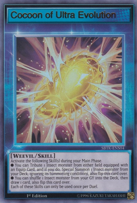 Image for Cocoon of Ultra Evolution (Skill Card) (SBTK-ENS04) (SBTK) - YuGiOh