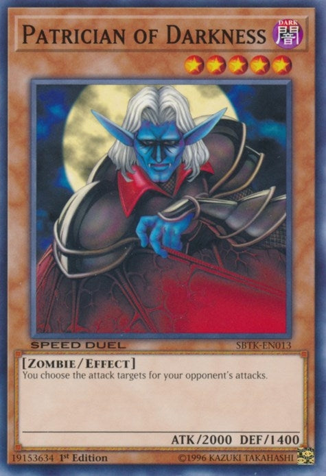 Image for Patrician of Darkness (SBTK-EN013) (SBTK) - YuGiOh