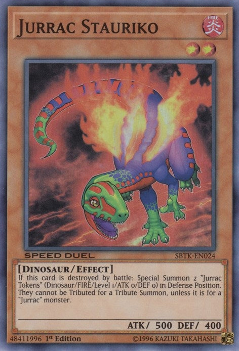 Image for Jurrac Stauriko (SBTK-EN024) (SBTK) - YuGiOh