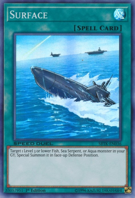 Image for Surface (SBTK-EN036) (SBTK) - YuGiOh