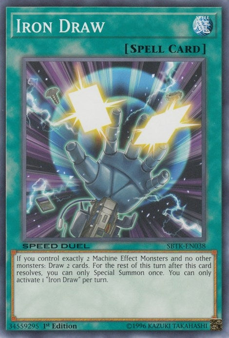 Image for Iron Draw (SBTK-EN038) (SBTK) - YuGiOh