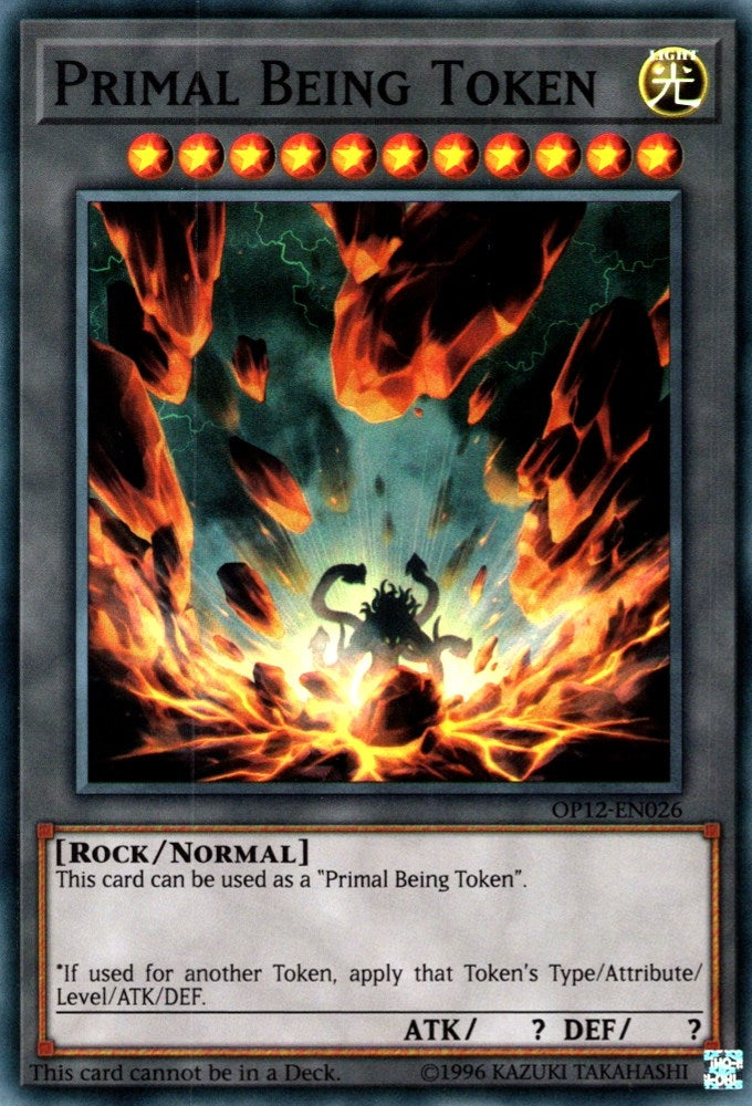 Image for Primal Being Token (OP12-EN026) (OP12) - YuGiOh