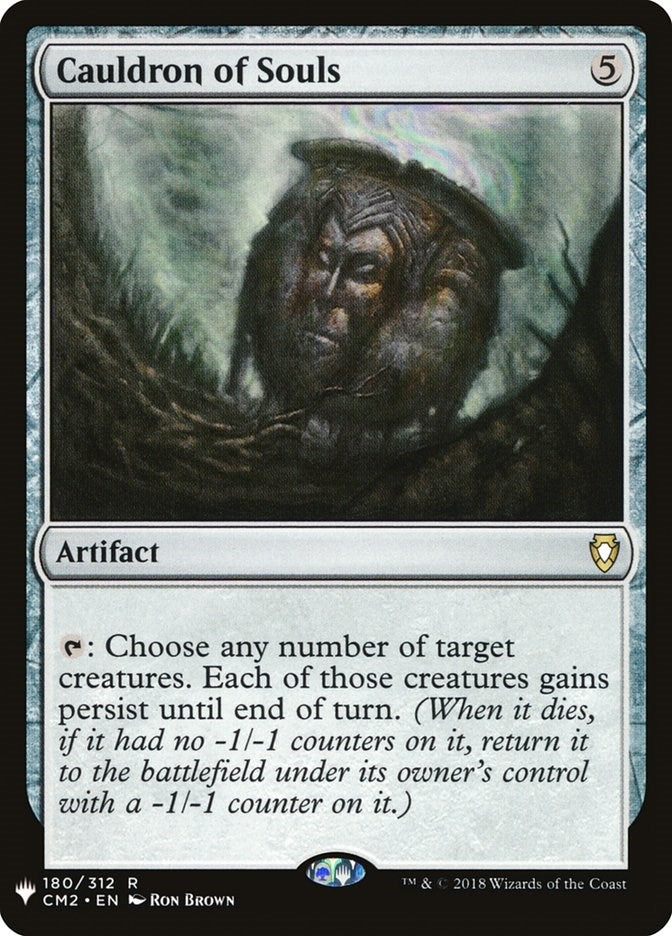 Image for Cauldron of Souls (180) (The List Reprints) - Magic: The Gathering