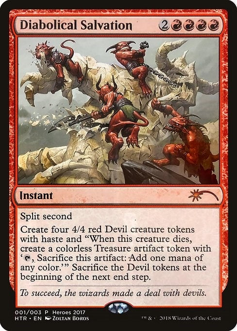 Image for Diabolical Salvation (1) (Unique and Miscellaneous Promos) - Magic: The Gathering