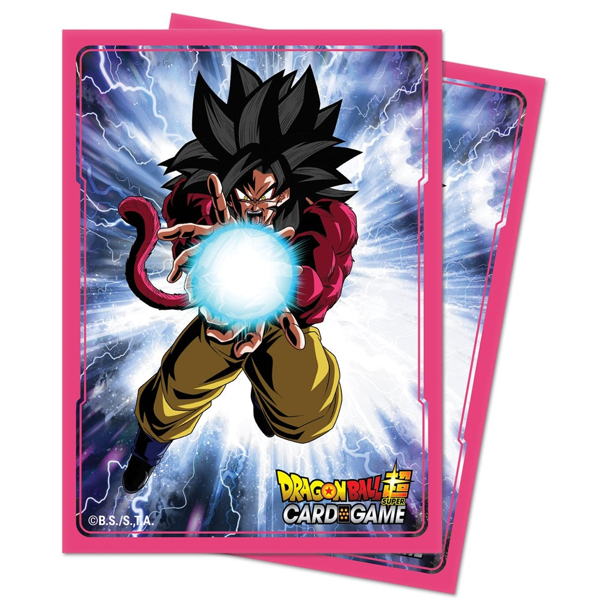 Image for Standard Deck Protectors for Dragon Ball Super CCG - Goku (65-Pack) - Card Sleeves