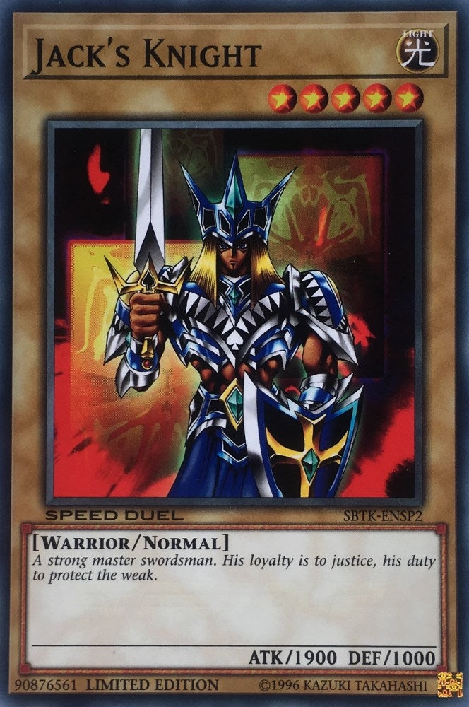 Image for Jack's Knight (SBTK-ENSP2) (SBTK) - YuGiOh