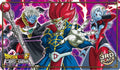 Image for Dragon Ball Super: Origins 2019 Team Tournament - 3rd Place Playmat featuring Mira, Demigra, & Towa - Playmats