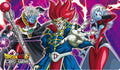 Image for Dragon Ball Super: Origins 2019 Team Tournament - Participation Playmat featuring Mira, Demigra, & Towa - Playmats