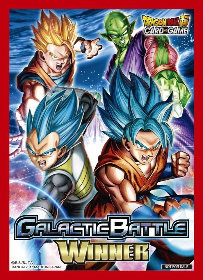 Image for Dragon Ball Super CCG Galactic Battle Winner Card Sleeves (50-Pack) - Card Sleeves
