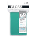 Image for Small Deck Protectors - Aqua (60-Pack) - Card Sleeves