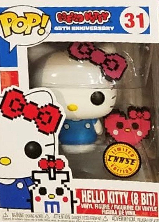 Image for Hello Kitty: Hello Kitty (8 Bit) (45th Anniversary) (Limited Edition: Chase) - Funko