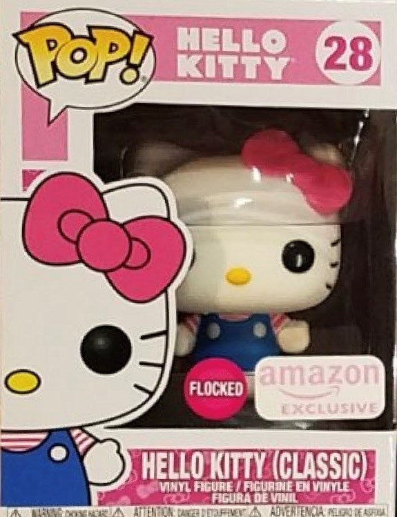 Image for Hello Kitty: Hello Kitty (Classic) (Amazon Exclusive) (Flocked) - Funko