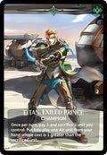 Eitan, Exiled Prince (Alternate Art) (PR2020-093) (Argent Saga Promos)