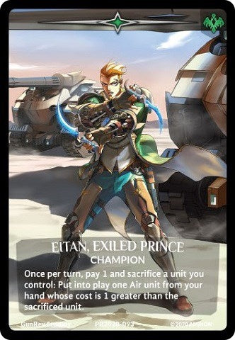 Eitan, Exiled Prince (Alternate Art) (PR2020-093) (Argent Saga Promos)