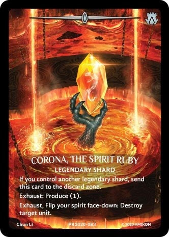 Image for Corona, the Spirit Ruby (Full Art) (PR2020-083) (Argent Saga Promos) - Argent Saga TCG