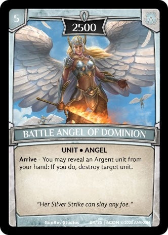 Battle Angel of Dominion (04/25 | 6CON) (Expansion Pack 3: Conviction)