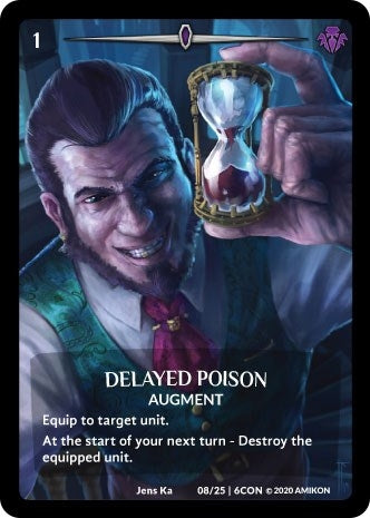 Image for Delayed Poison (Full Art) (08/25 | 6CON) (Expansion Pack 3: Conviction) - Argent Saga TCG