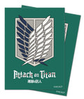 Image for Attack on Titan Survey Corps Standard Deck Protectors (65-Pack) - Card Sleeves
