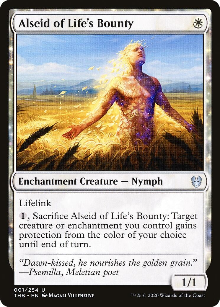 Image for Alseid of Life's Bounty (1) (Theros Beyond Death) - Magic: The Gathering