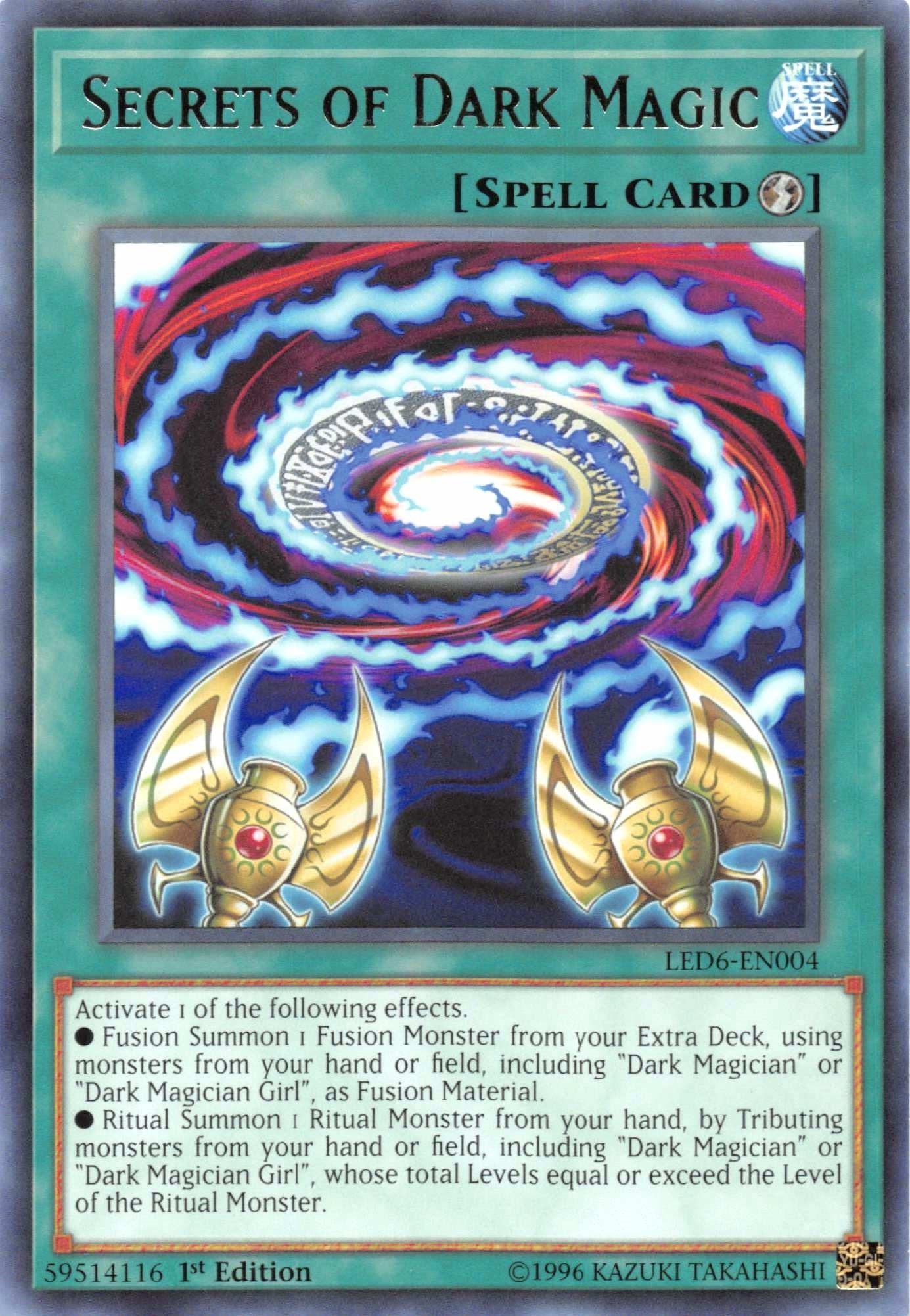 Image for Secrets of Dark Magic (LED6-EN004) (LED6) - YuGiOh