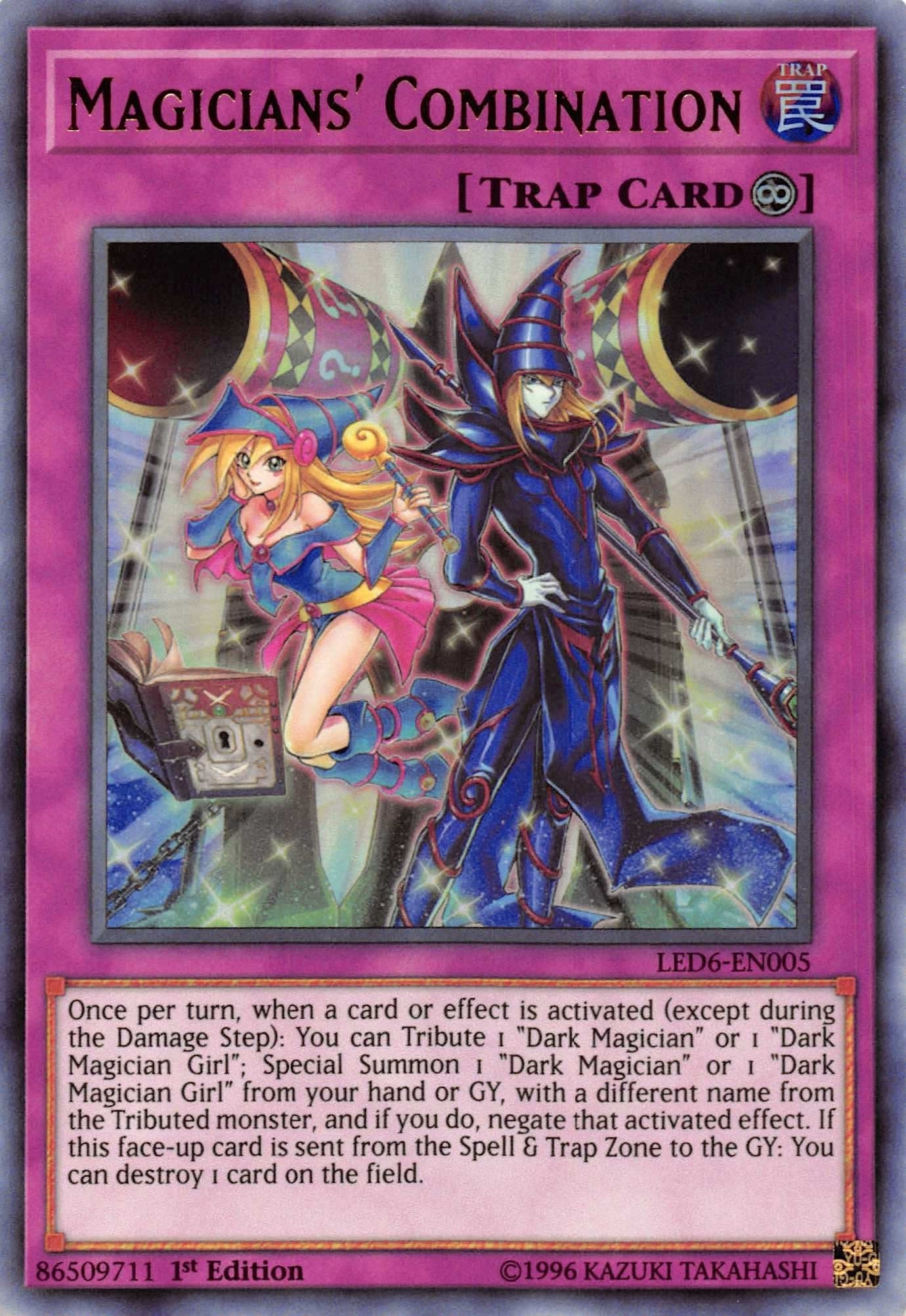 Image for Magicians' Combination (LED6-EN005) (LED6) - YuGiOh