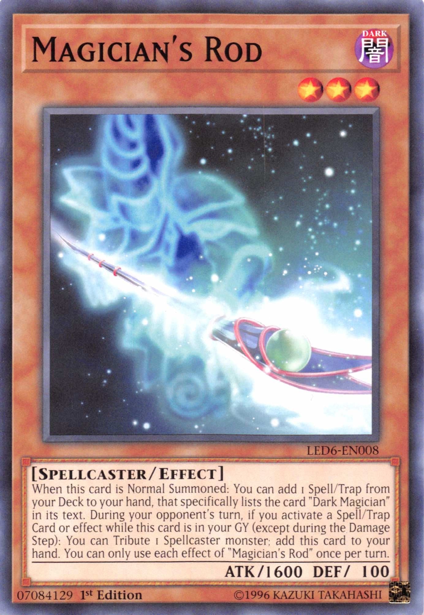 Image for Magician's Rod (LED6-EN008) (LED6) - YuGiOh