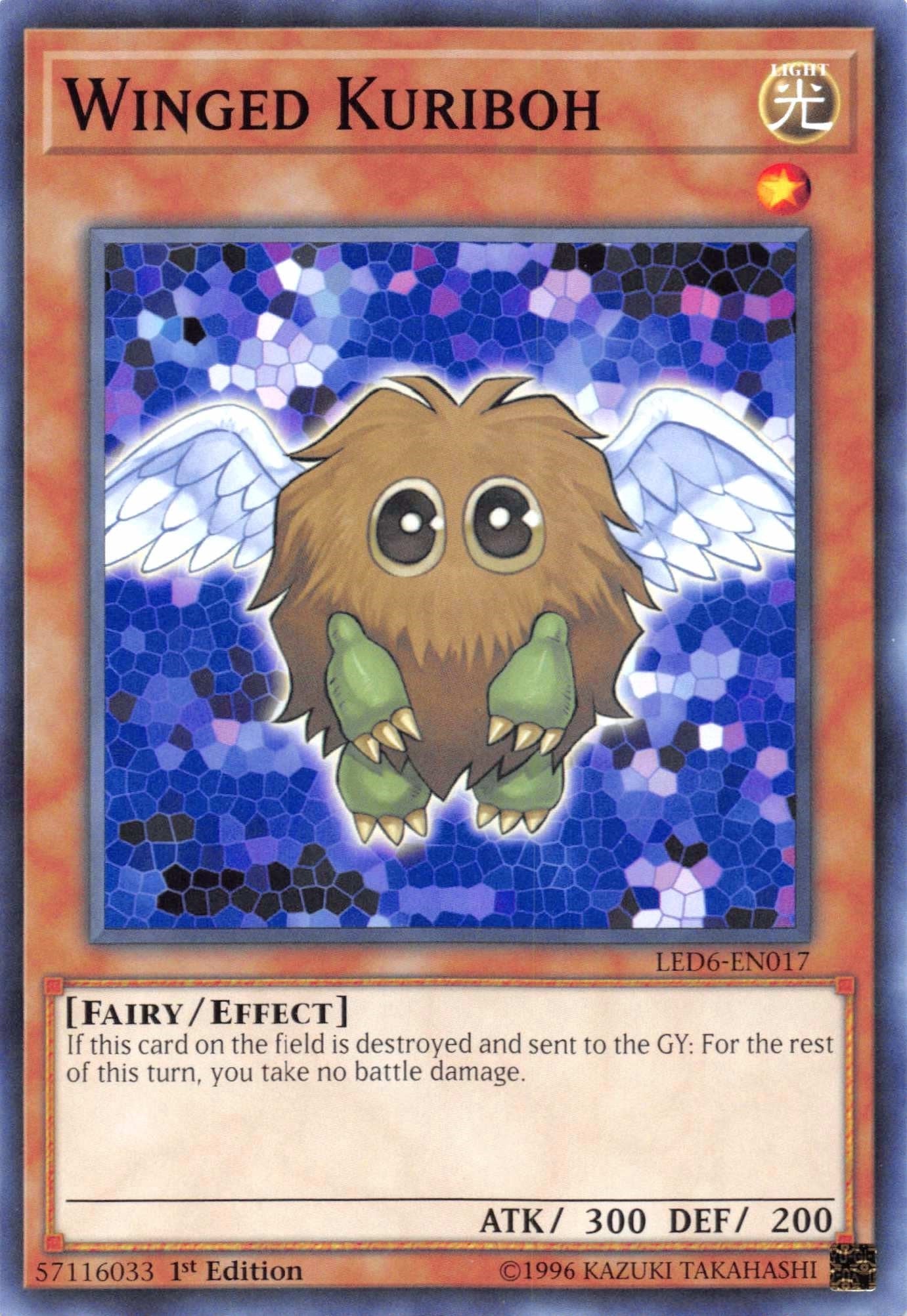 Image for Winged Kuriboh (LED6-EN017) (LED6) - YuGiOh