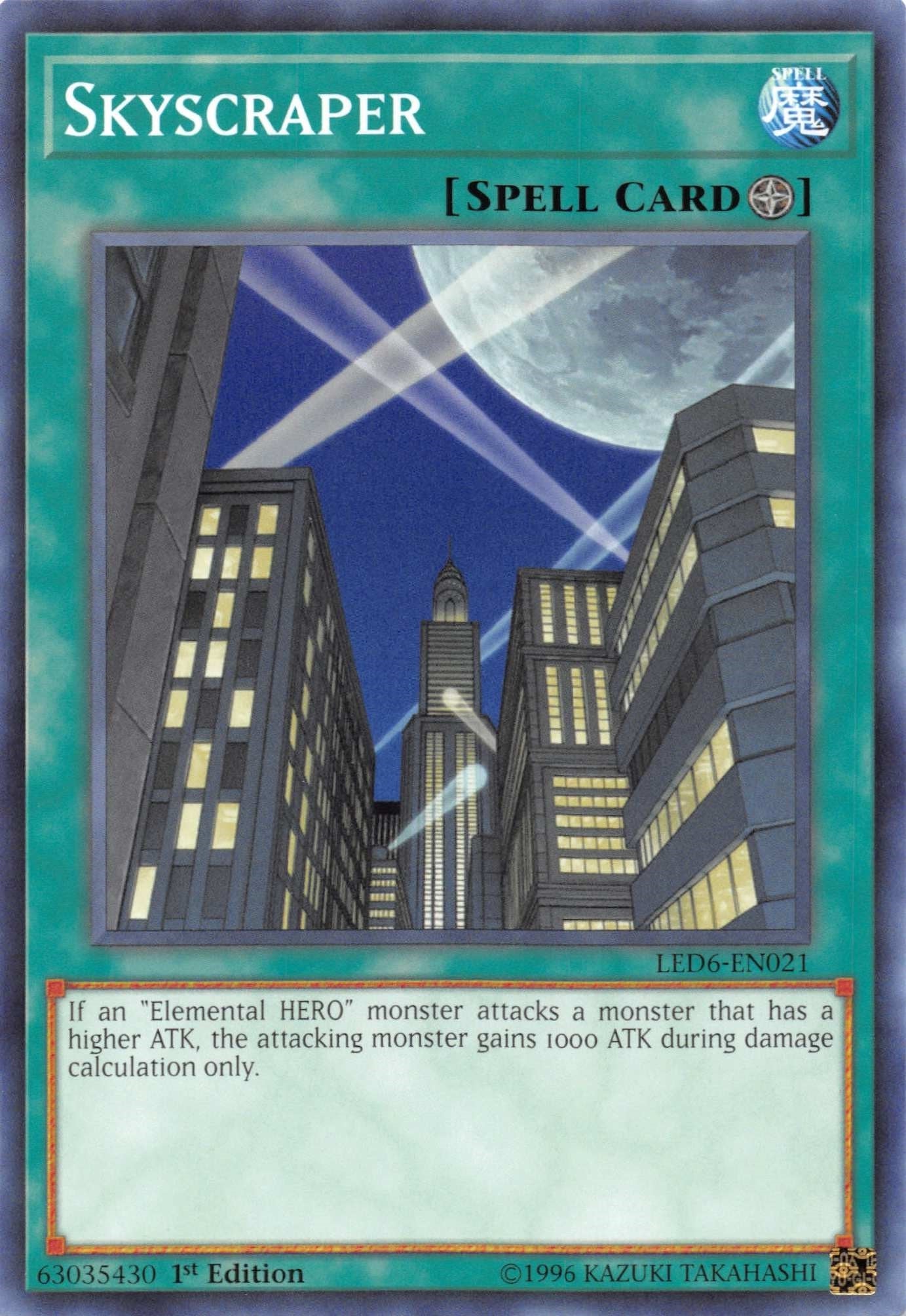 Image for Skyscraper (LED6-EN021) (LED6) - YuGiOh
