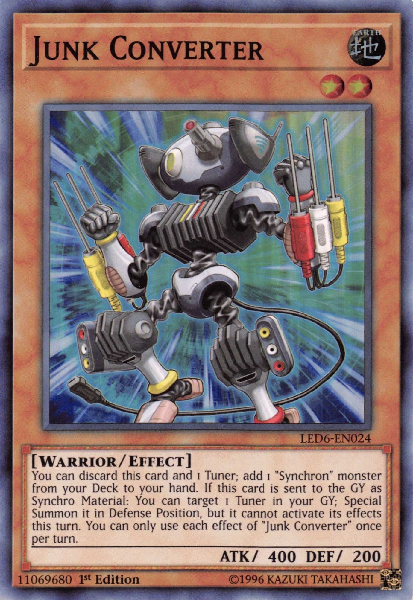 Image for Junk Converter (LED6-EN024) (LED6) - YuGiOh
