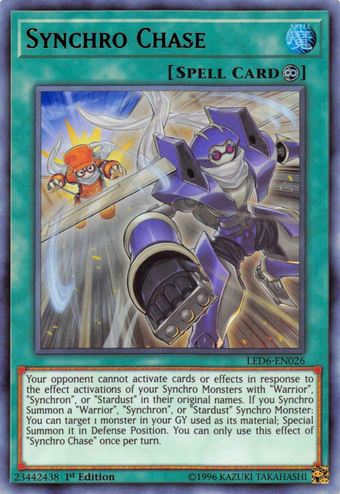 Image for Synchro Chase (LED6-EN026) (LED6) - YuGiOh