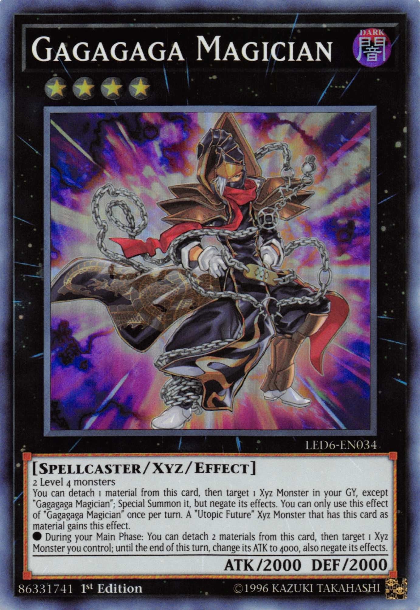 Image for Gagagaga Magician (LED6-EN034) (LED6) - YuGiOh