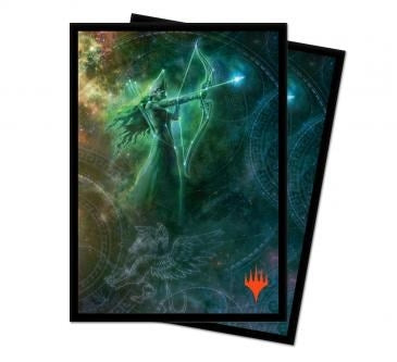 Image for Theros Beyond Death Standard Deck Protectors Alt Art - Nylea, Keen Eyed (Showcase) (100-Pack) - Card Sleeves