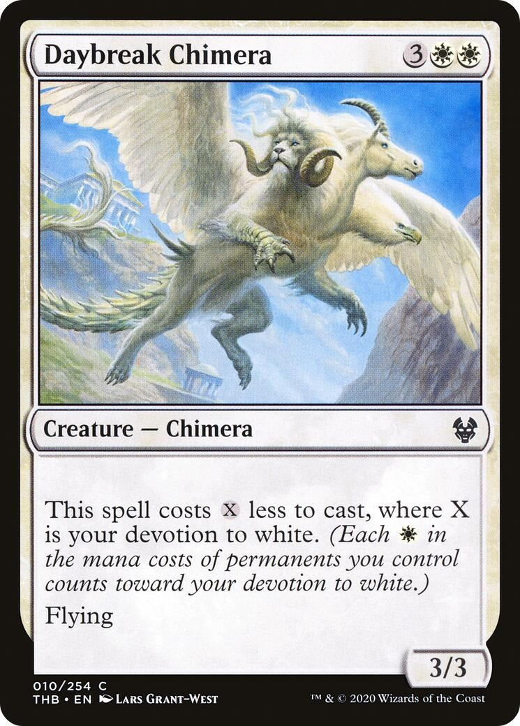 Image for Daybreak Chimera (10) (Theros Beyond Death) - Magic: The Gathering