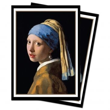 Image for Fine Art Standard Deck Protector sleeves - The Girl with the Pearl Earring (100-Pack) - Card Sleeves