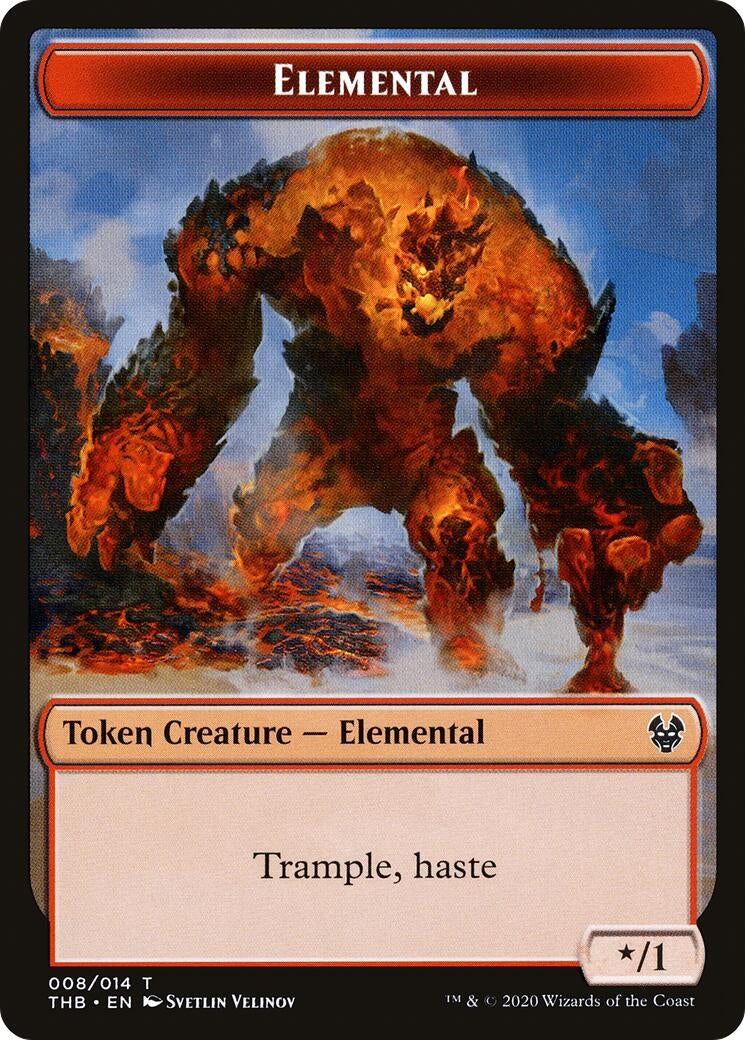 Image for Elemental Token (8) (Theros Beyond Death) - Magic: The Gathering