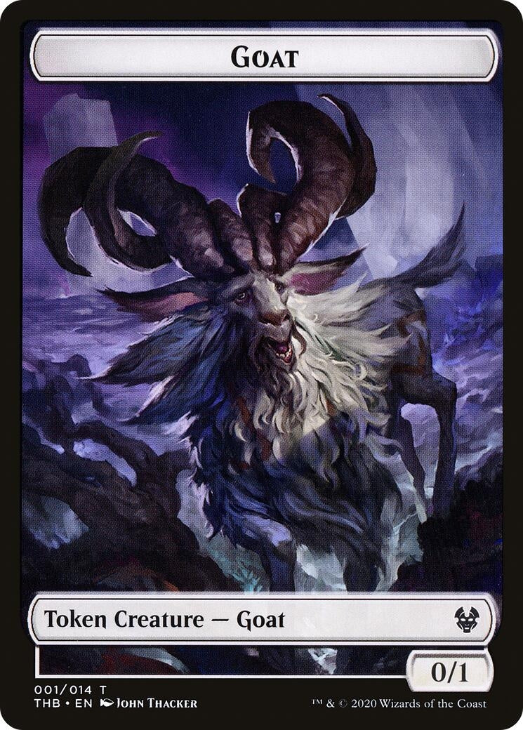 Image for Goat Token (1) (Theros Beyond Death) - Magic: The Gathering