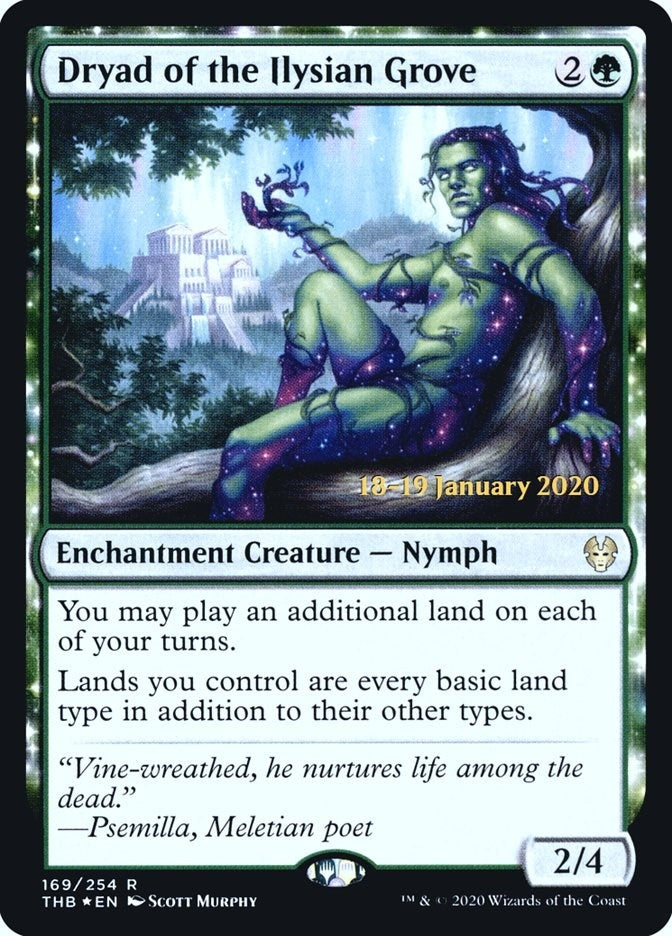Image for Dryad of the Ilysian Grove (169) (Prerelease Cards) - Magic: The Gathering