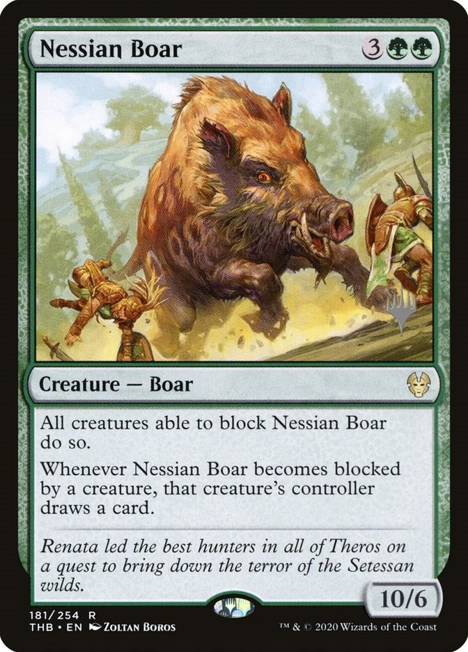 Image for Nessian Boar (181) (Theros Beyond Death) - Magic: The Gathering