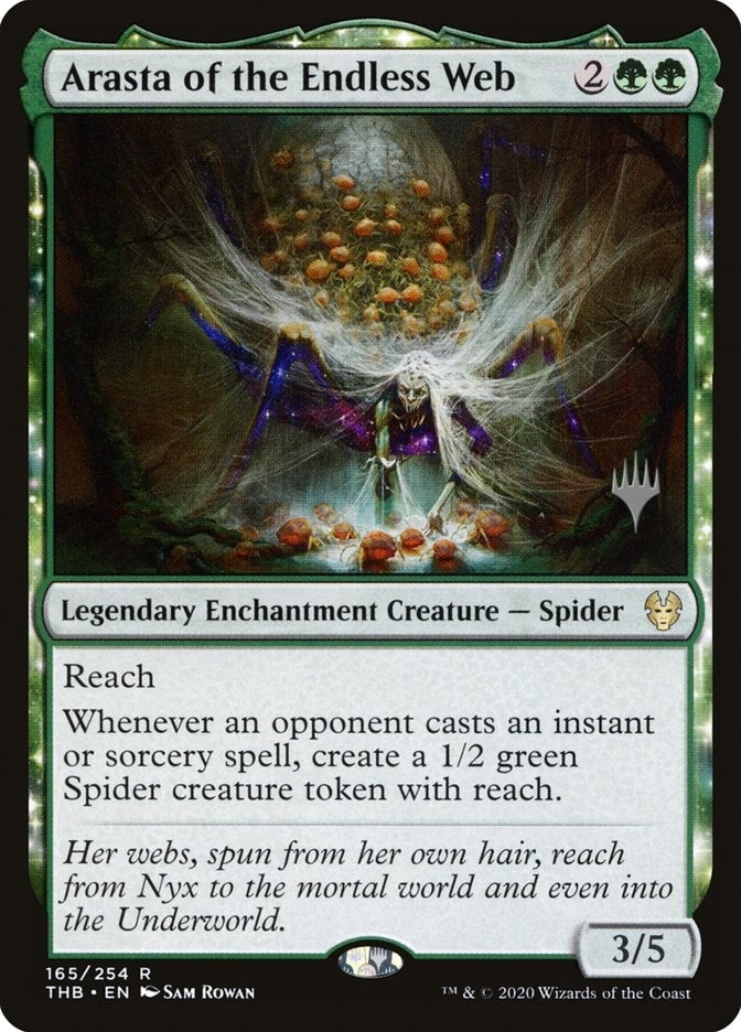 Image for Arasta of the Endless Web (165) (Theros Beyond Death) - Magic: The Gathering