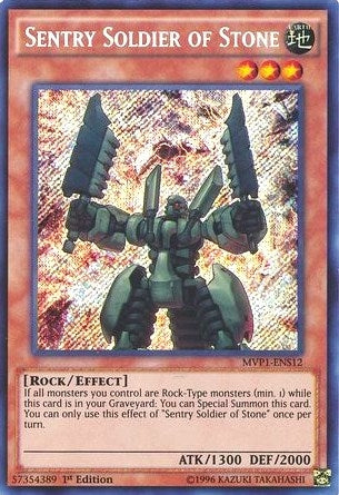 Image for Sentry Soldier of Stone (MVP1-ENS12) (MVP1-ENS) - YuGiOh