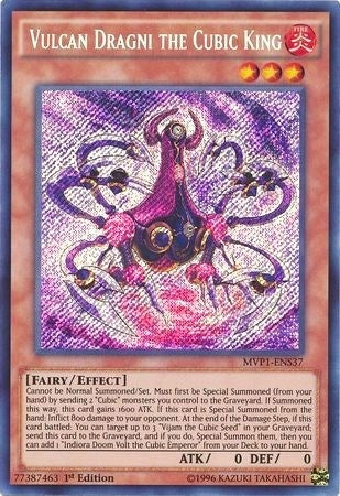 Image for Vulcan Dragni the Cubic King (MVP1-ENS37) (MVP1-ENS) - YuGiOh