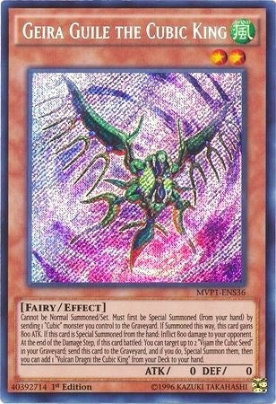 Image for Geira Guile the Cubic King (MVP1-ENS36) (MVP1-ENS) - YuGiOh
