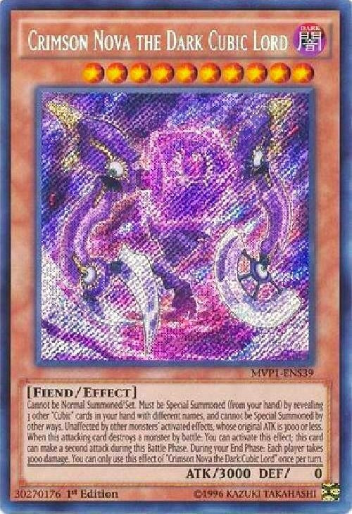Image for Crimson Nova the Dark Cubic Lord (MVP1-ENS39) (MVP1-ENS) - YuGiOh