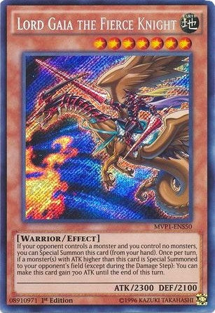 Image for Lord Gaia the Fierce Knight (MVP1-ENS50) (MVP1-ENS) - YuGiOh