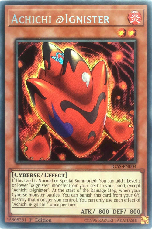 Image for Achichi @Ignister (IGAS-EN004) (IGAS) - YuGiOh