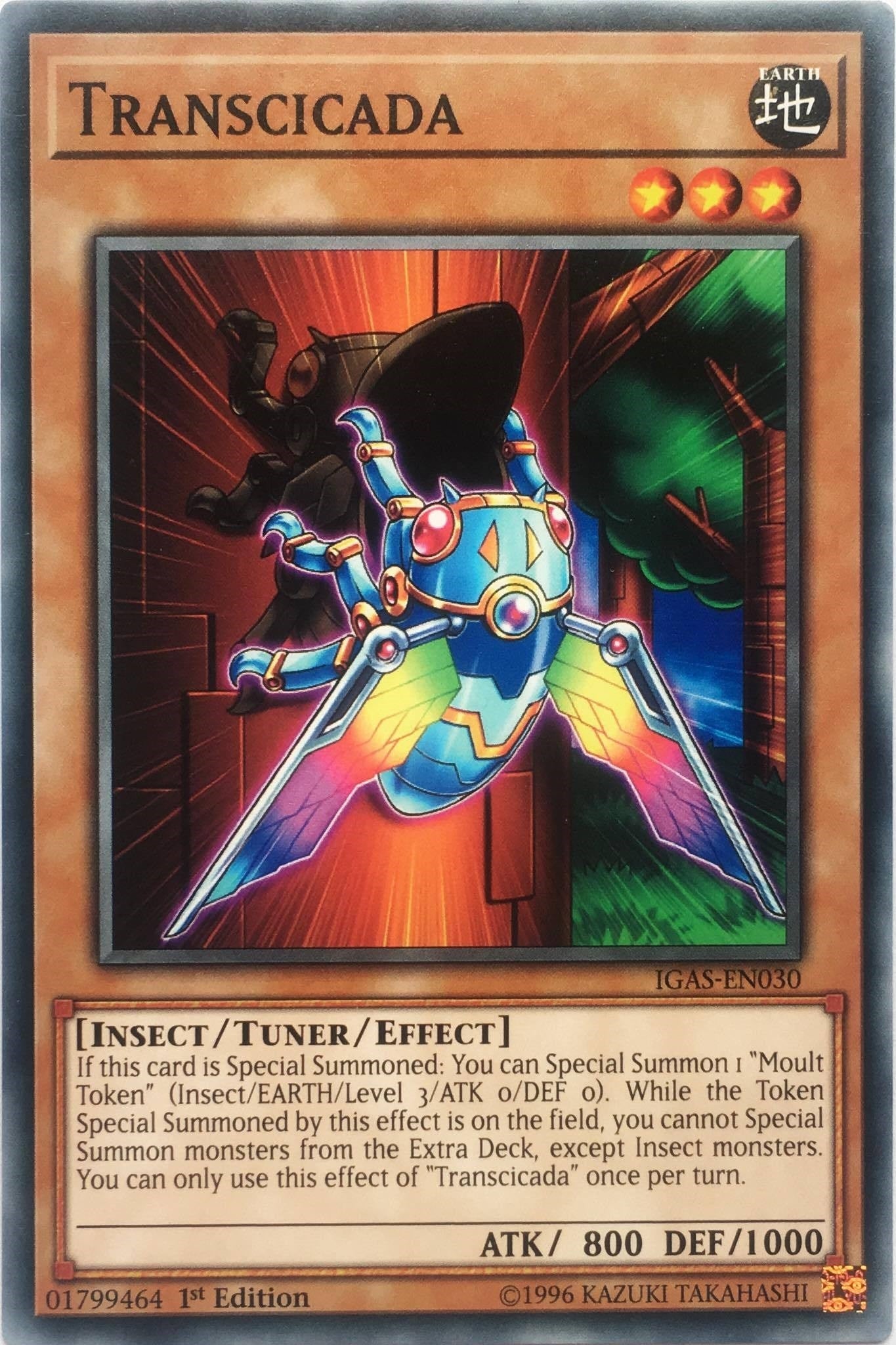 Image for Transcicada (IGAS-EN030) (IGAS) - YuGiOh